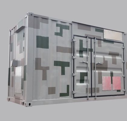 특수 저장 장치 군용 컨테이너 탄소 강철 Q235B 재료