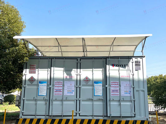 내화 구조 및 지능형 온도 조절 기능이 있는 맞춤형 용량 야외 배터리 충전 컨테이너