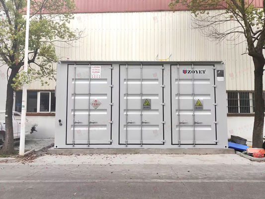 40피트 실외 배터리 충전 컨테이너 (지능형 충전, 실시간 환경 모니터링, 플릿 배터리 관리용)