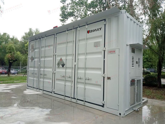 40ft 아스팔트 탱크 컨테이너 가열 시스템과 함께 비투멘 탱크 컨테이너