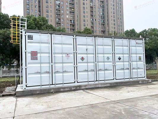 화재 또는 전기 가열 아스팔트 UN T3 20Ft 비텀 운송 탱크 컨테이너 사용자 정의 용량